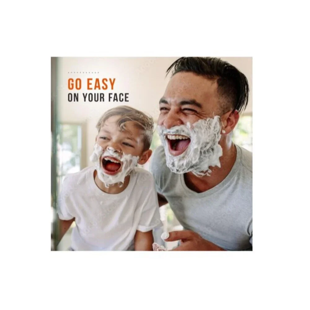 Edge Shaving Gel for Men,2 Pack 9.5oz Shave Gel with Aloe, For Sensitive Skin